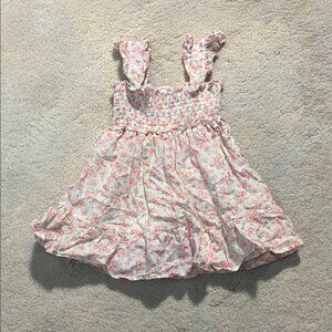 Janie and Jack Pink Floral Kids Dress